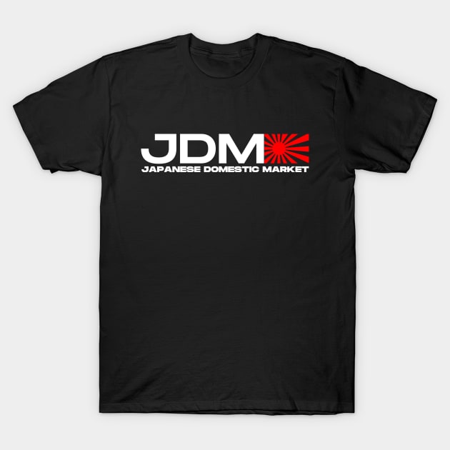 jdm typography T-Shirt by Ajiw